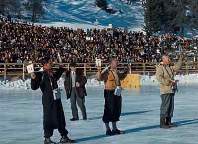 After each competitor, - XIVth Olympiad: The Glory of Sport