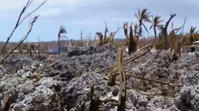 After Cyclone Heta, people
just couldn't fish and there - Protecting Paradise: The Story of Niue