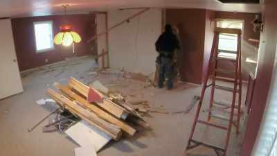 After demo and before the
project gets too far along, - Fixer Upper: Behind the Design