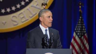 After eight years
as your president, - Obama: In Pursuit of a More Perfect Union