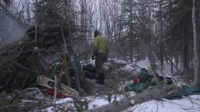 After
establishing a base camp, - Life Below Zero: Next Generation