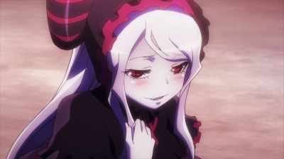 After feeling that imposing aura,
I'm getting a bit excited. - Overlord: The Undead King