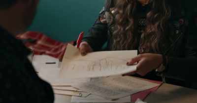 After she finished, she
spent the rest of class - The Republic of Sarah