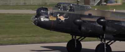 After four years of flying at night - Lancaster