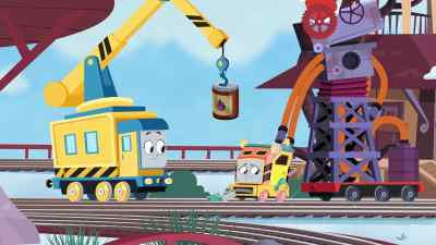 After that guy got his
jaw shot off, what'd you do? - Thomas & Friends: The Christmas Letter Express