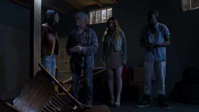 - After having a knife fight?
- Or a ritual sacrifice? - The Man from Earth: Holocene
