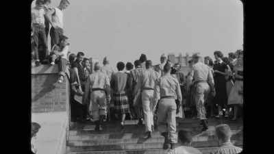 After he'd made the statement,
he sent Eisenhower a wire saying that - Louis Armstrong's Black & Blues