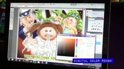 After high school I moved to - 30 Years of Garbage: The Garbage Pail Kids Story