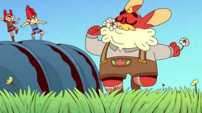 -After him!
-[both grunting] - ThunderCats Roar