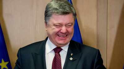 After I’m done talking,
Poroshenko sits back, - From Russia with Lev