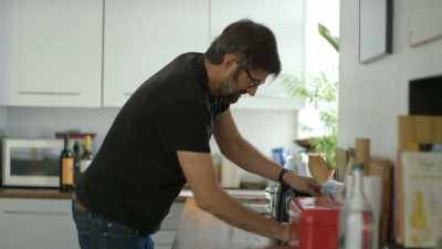 After initially being sceptical
about their effectiveness - Louis Theroux: Life on the Edge