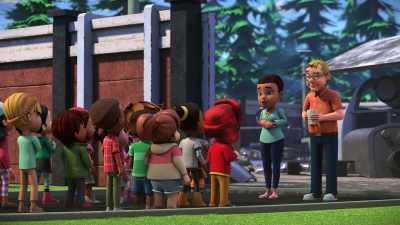 After lunch,
your teams will return here - Ready, Jet, Go! Space Camp: The Movie