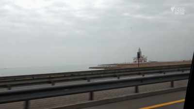 After miles of empty horizon, - From Russia to Iran: Crossing Wild Frontier