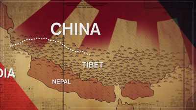 After months trekking
Tibet's mountainous terrain - Tales From The Explorers Club