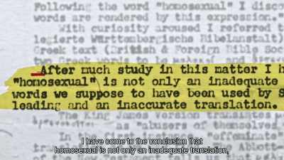 After much study in this matter, - 1946: The Mistranslation That Shifted Culture