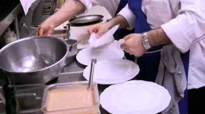After over
seasoning the tuna, - Kitchen Nightmares