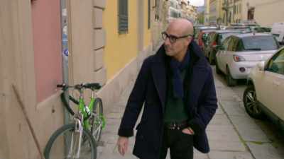 After tasting this new
version of panzanella, - Stanley Tucci: Searching for Italy