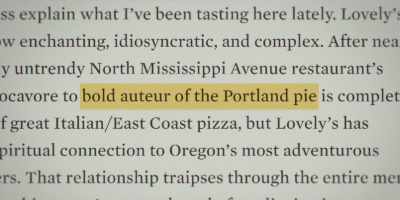 After that,
there were new customers noticing us. - Chef's Table: Pizza