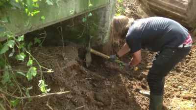 After that, we went 10, 11,
12 weeks with 20-ton digger, - Secret Nazi Ruins