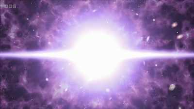 After the Big Bang, - Secrets of Size: Atoms to Supergalaxies
