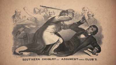 After the caning of Sumner, - Abraham Lincoln