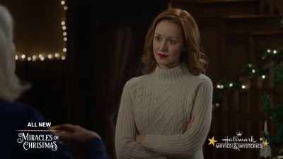 After the funeral,
Isla returned to performing - Swept Up by Christmas