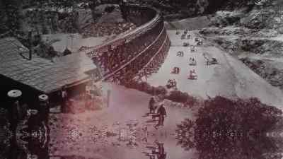 After the railroad
is constructed, - The Bridge