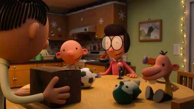 After the thing that
happened with the snowplow, - Diary of a Wimpy Kid Christmas: Cabin Fever