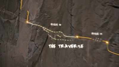 After the traverse, - The Dawn Wall