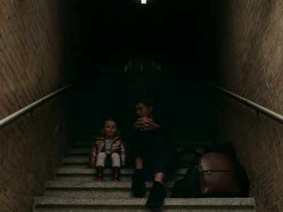 After the war, Van Hesteren claimed
that to keep on living there, - Occupied City