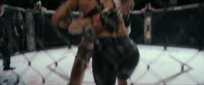 After those leg kicks,
let's see what Jackie's got left in her. - Bruised