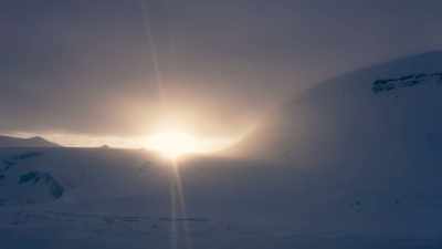 After three months
of winter darkness, - Frozen Planet II