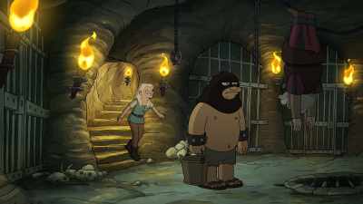 After three weeks
of filling you with mice, - Disenchantment