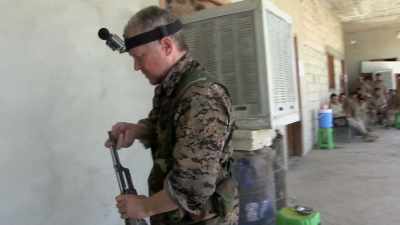 After training, I was with a Kurdish unit, - Heval