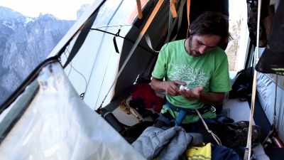 After two days resting,
I felt resolved. - The Dawn Wall