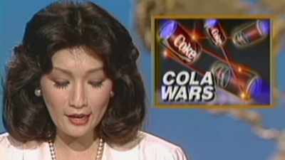 After weeks
of what was described - Cola Wars