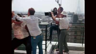 After which, we came back to Paris and
started to shoot on Paris rooftops. - Enter the Clones of Bruce