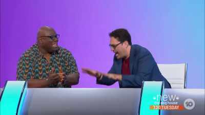Again, again, she's not actually
a marine gynaecologist. - Would I Lie to You?