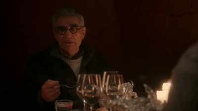 - Again, you don't have to say "wild."
- [Ilkka, Katja laughing] - The Reluctant Traveler with Eugene Levy