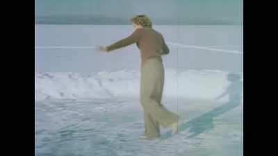 Again, Eva's interest in photography - The Hitler Home Movies