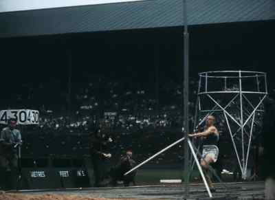 Again it's Kataja of Finland. - XIVth Olympiad: The Glory of Sport