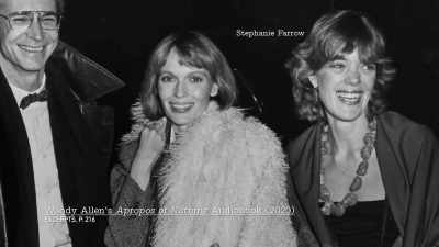 Again, Mia and I exchanged
pleasant hellos, - Allen v. Farrow