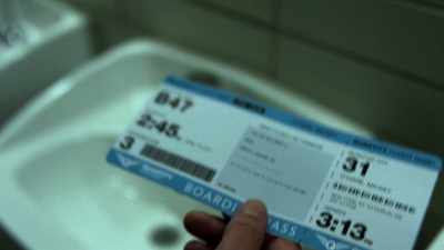 Again, that's Flight 1513
to Dublin at Gate 31. - Marvel's The Punisher