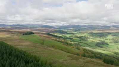 Again, we're headed north, - Scotland from the Sky