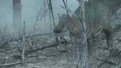 Against the odds,
she's led both her babies to safety. - Prehistoric Planet