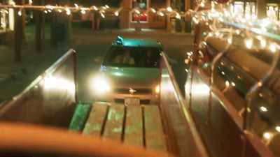 [Agent on speaker] This is the
 FBI. Pull over immediately. - Santa Fake