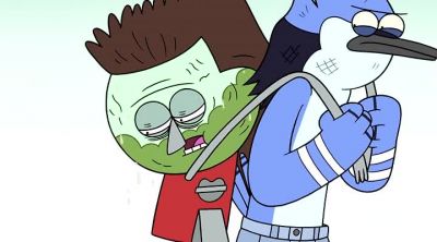 Agga dagga dume tu kara tu... - Regular Show
