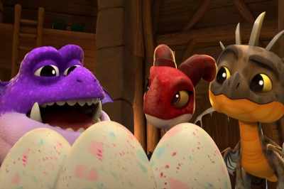- Aggro, flame on to keep them warm?
- On it. Will you open a window - Dragons: Rescue Riders