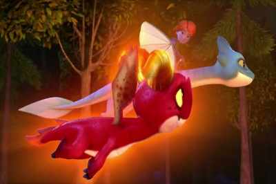 - Aggro, I did not know you could do this.
- Neither did I. - Dragons: Rescue Riders