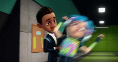 Ah, a flash mob in progress.
I will most certainly partake. - Spy Kids: Mission Critical